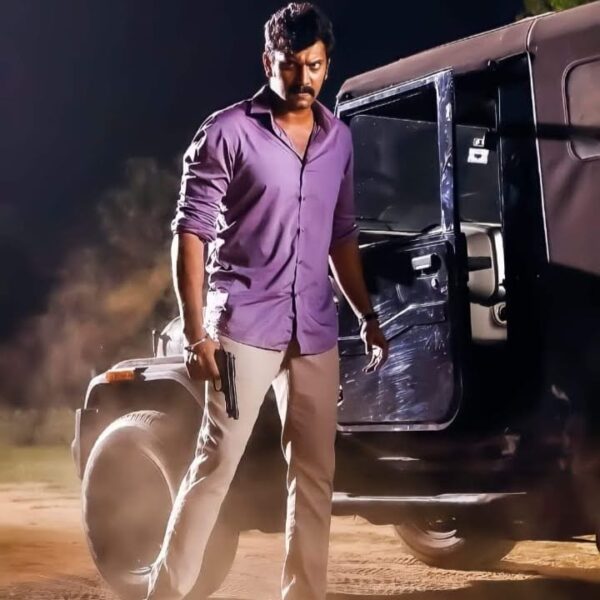 Stylish look of Arulnithi from a fashion photoshoot